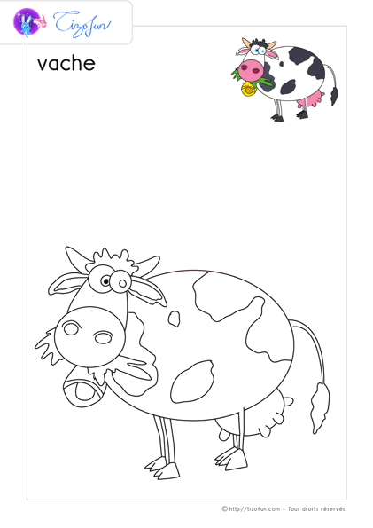animaux-ferme-dessin-a-colorier-vache-coloriage