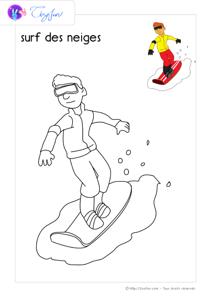 coloriage-sport-dessin-a-colorier-surf-des-neiges