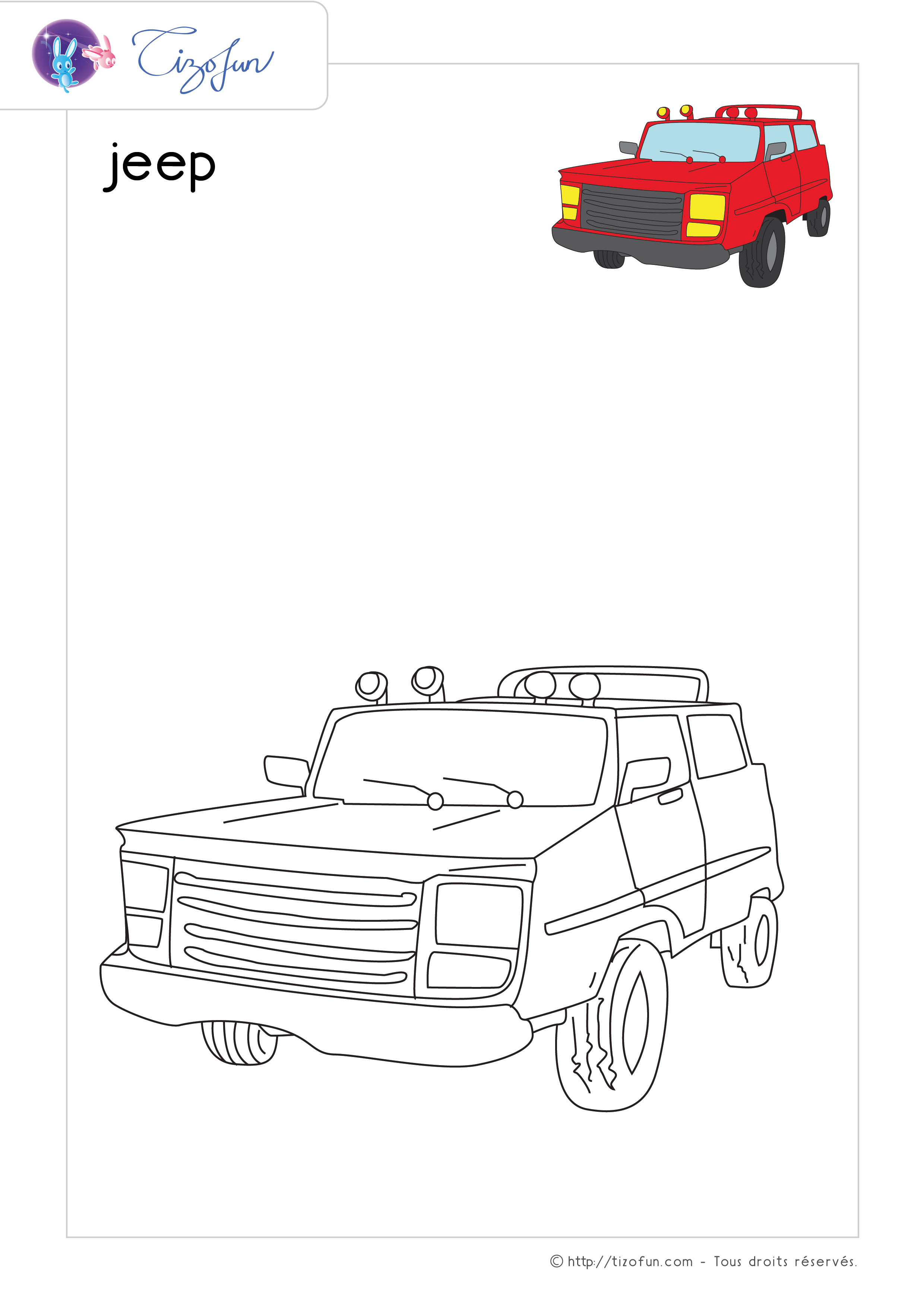 coloriage-transport-dessin-jeep