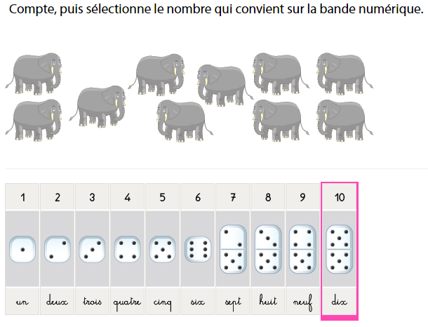 8.math-en-ligne-compter-jusqua-10-et-comparer-les-nombres-avec-la-bande-numerique